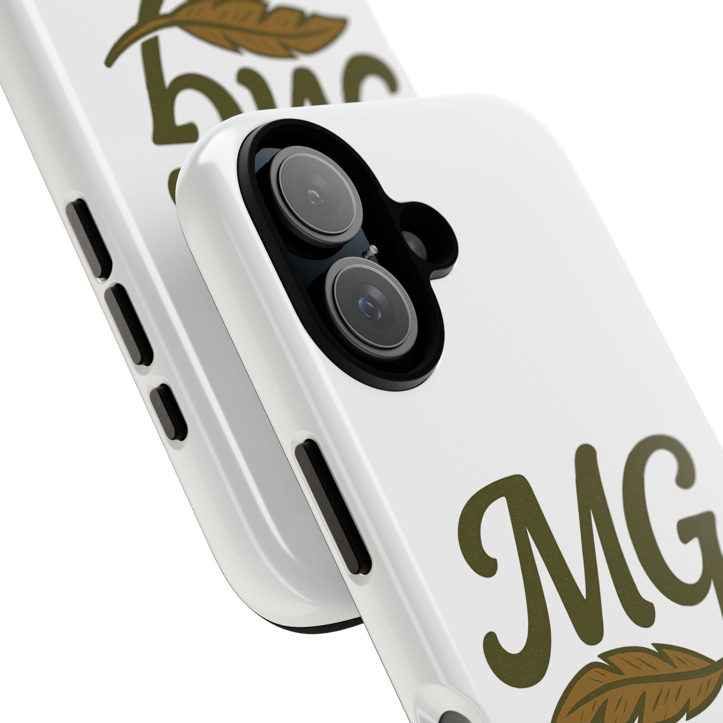 MG Leaf Tough Phone Case — Monogram Protective Phone Cover