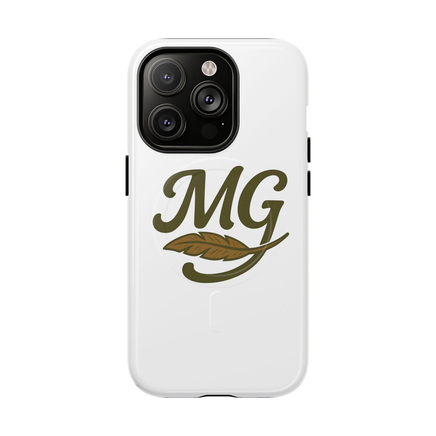 Monogram MG Feather Tough Magnetic Phone Case
