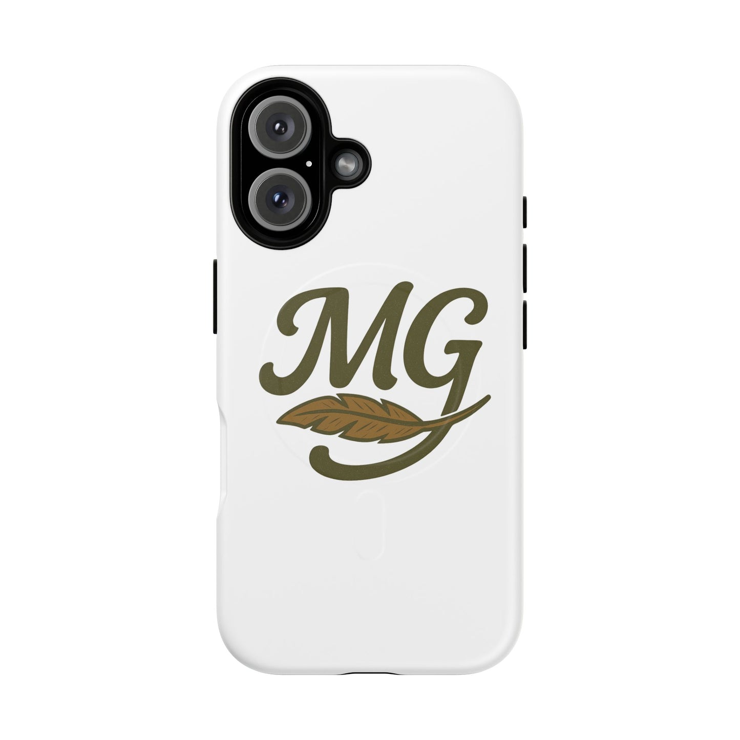 Monogram MG Feather Tough Magnetic Phone Case