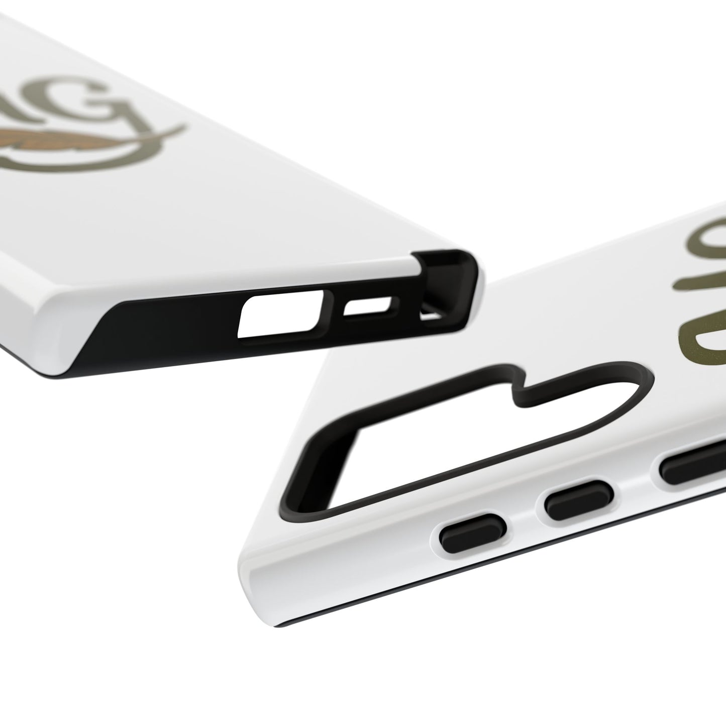 MG Leaf Tough Phone Case — Monogram Protective Phone Cover