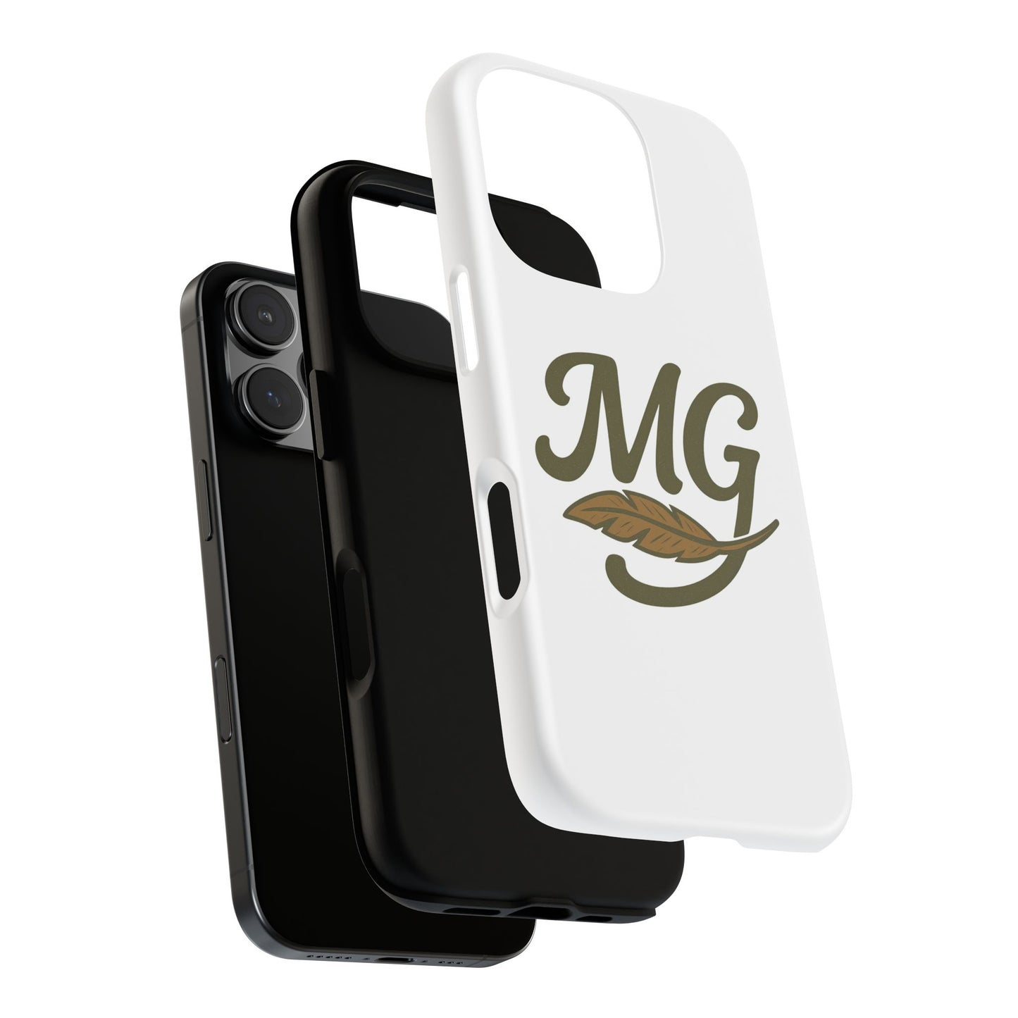 MG Leaf Tough Phone Case — Monogram Protective Phone Cover