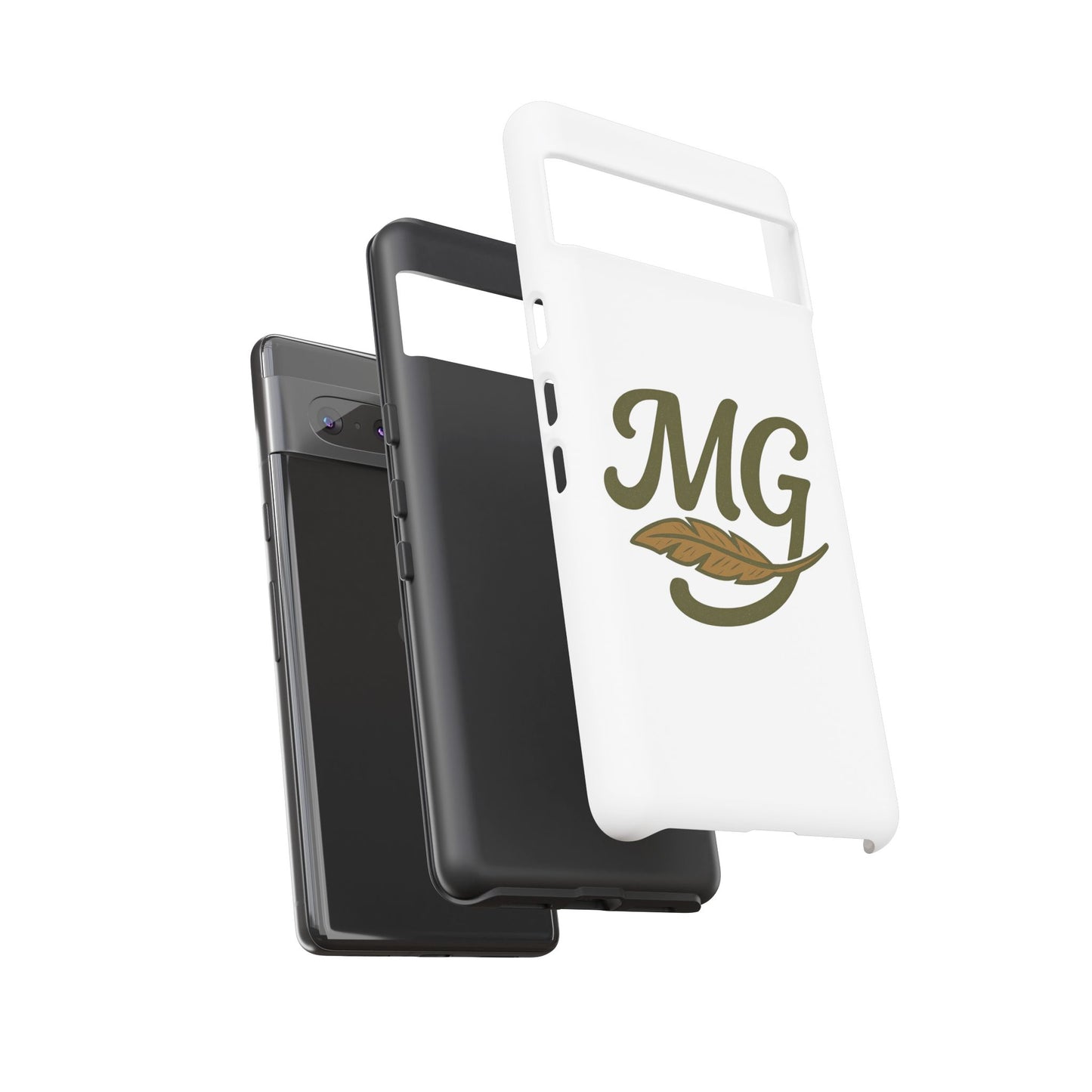 MG Leaf Tough Phone Case — Monogram Protective Phone Cover